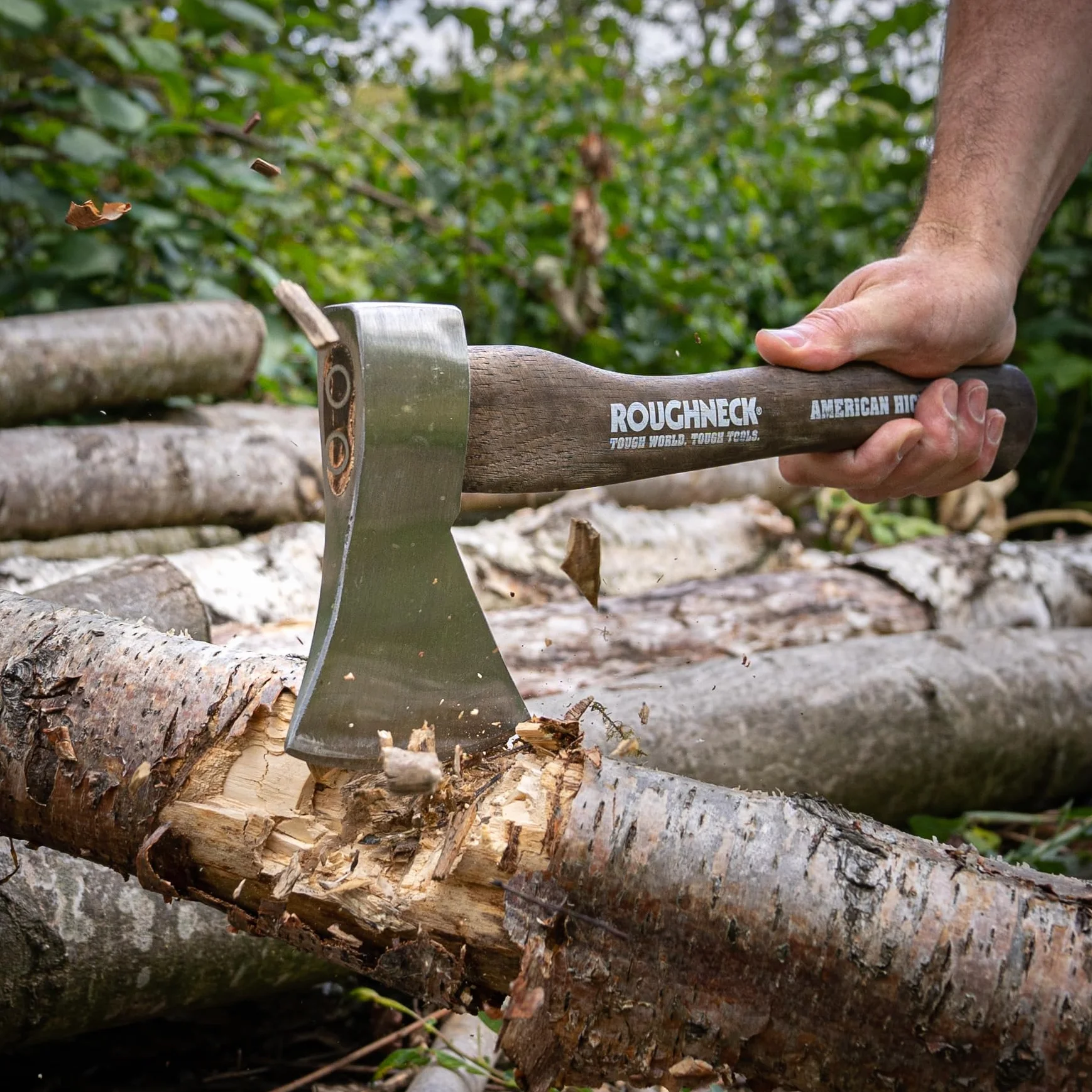 Roughneck Vintage Hickory Siekiera, Brązowy, 600 g