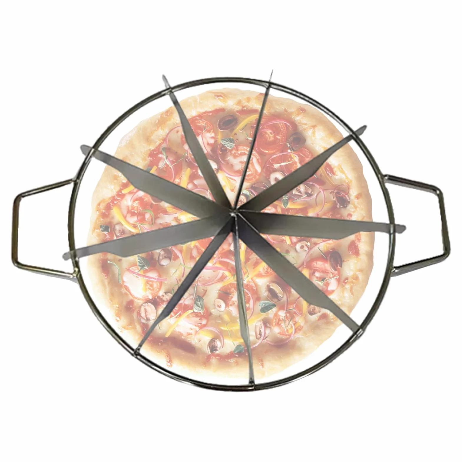 Krajalnica do Tortów Podzielnik ze stali nierdzewnej do tart, serników, | Krajalnica Do Pizzy I Ciasta Dzielnik Porcji Wypieki, ciasta, sernik, pizza, piekarnia, restauracja, kawia