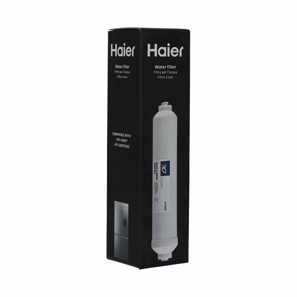 Haier HAWFILT41 filtr wody do lodówki, łatwy montaż i wymiana, kompatybilny z wybranymi lodówkami Haier FRENCH-DOOR