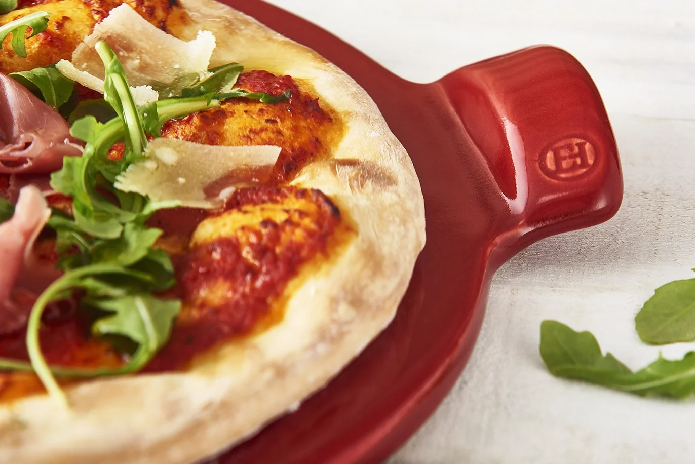 Emile Henry Prm Eh-347514 Kamień do pizzy 37 cm Czereśnia