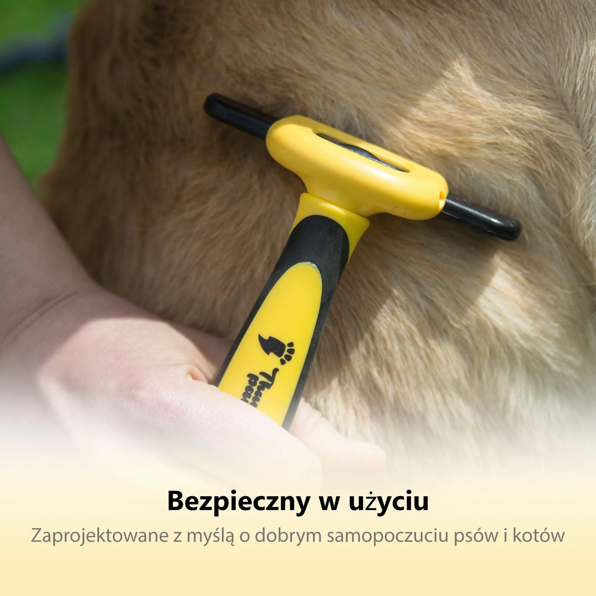Thunderpaws D-Shedz szczotka do usuwania sierści dla psów i kotów