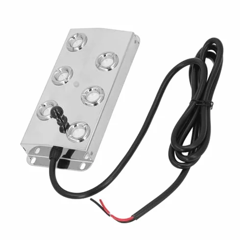 Mist Maker Fogger 6 Głowa, 1,5M Kabla Ultradźwiękowego Mgły Mgły z Zasilaniem, Mgły Fogger Fontanna (zasilacz nie jest dołączony) Ultr