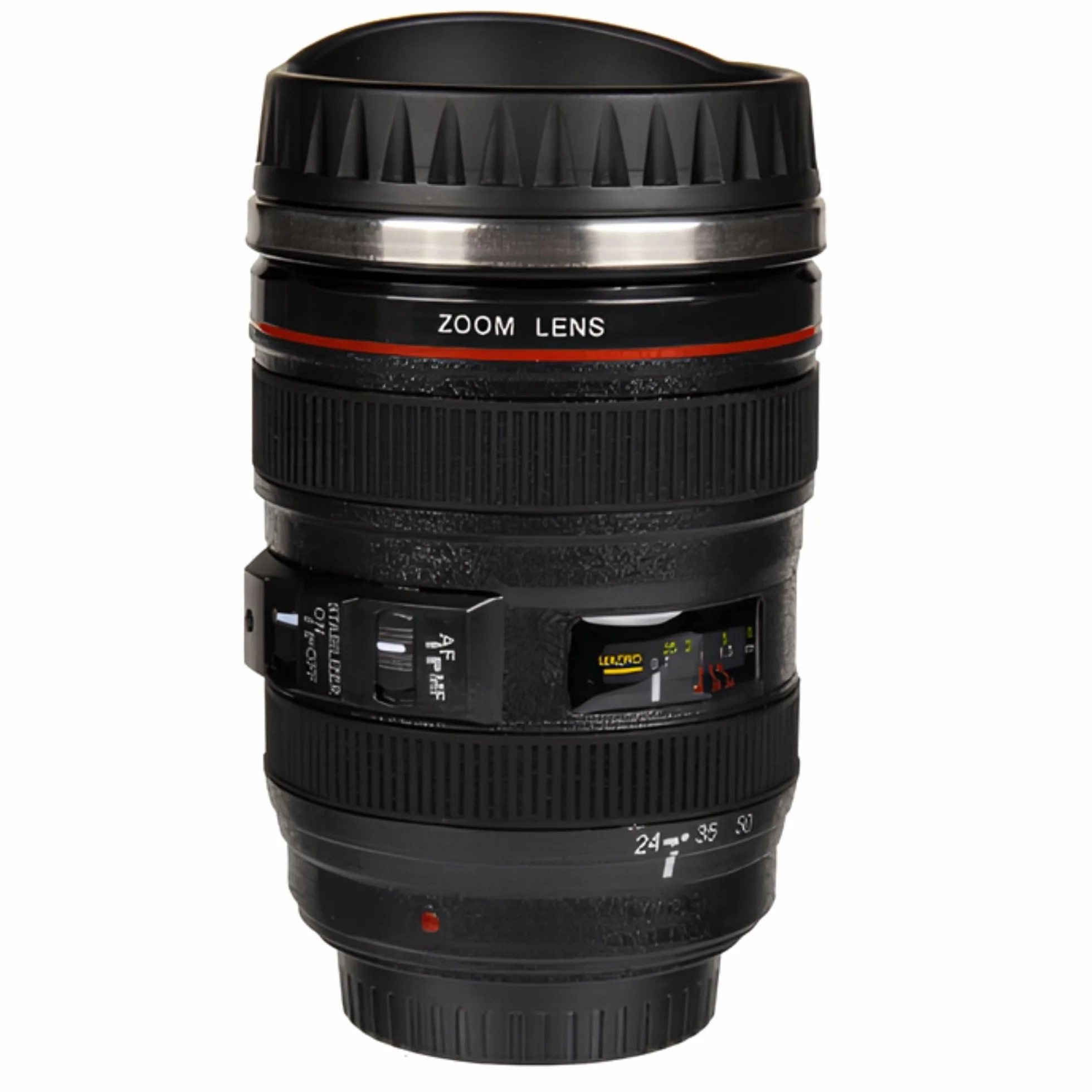 Plastikowy kubek do urządzenia, obiektyw fotograficzny, 350ml