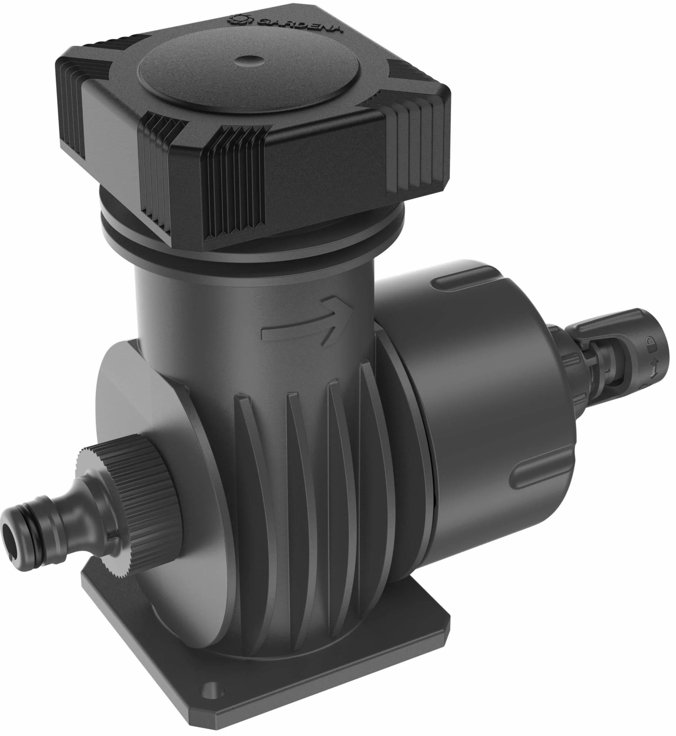 Gardena system Micro-Drip urządzenie podstawowe 2000: Moduł początkowy automatycznego systemu nawadniania, redukuje ciśnienie i filtruje wodę, prosta technika połączeniowa (13310-20)