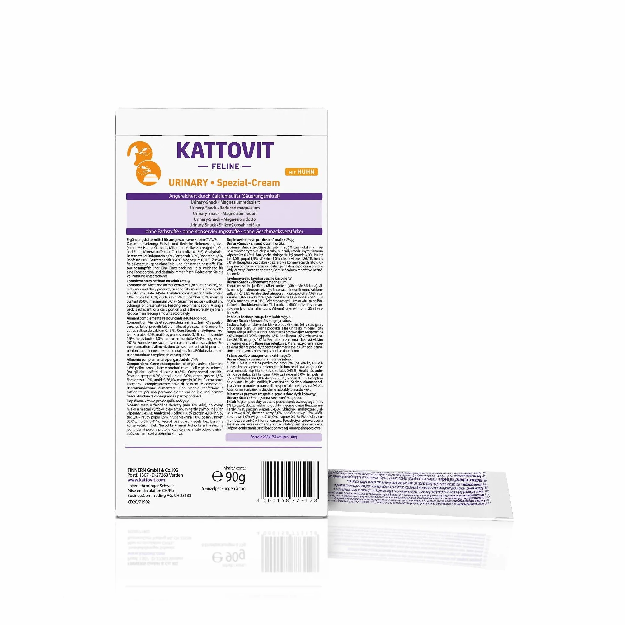 Kattovit Gastro krem dla kotów przekąska dietetyczna 15 ml