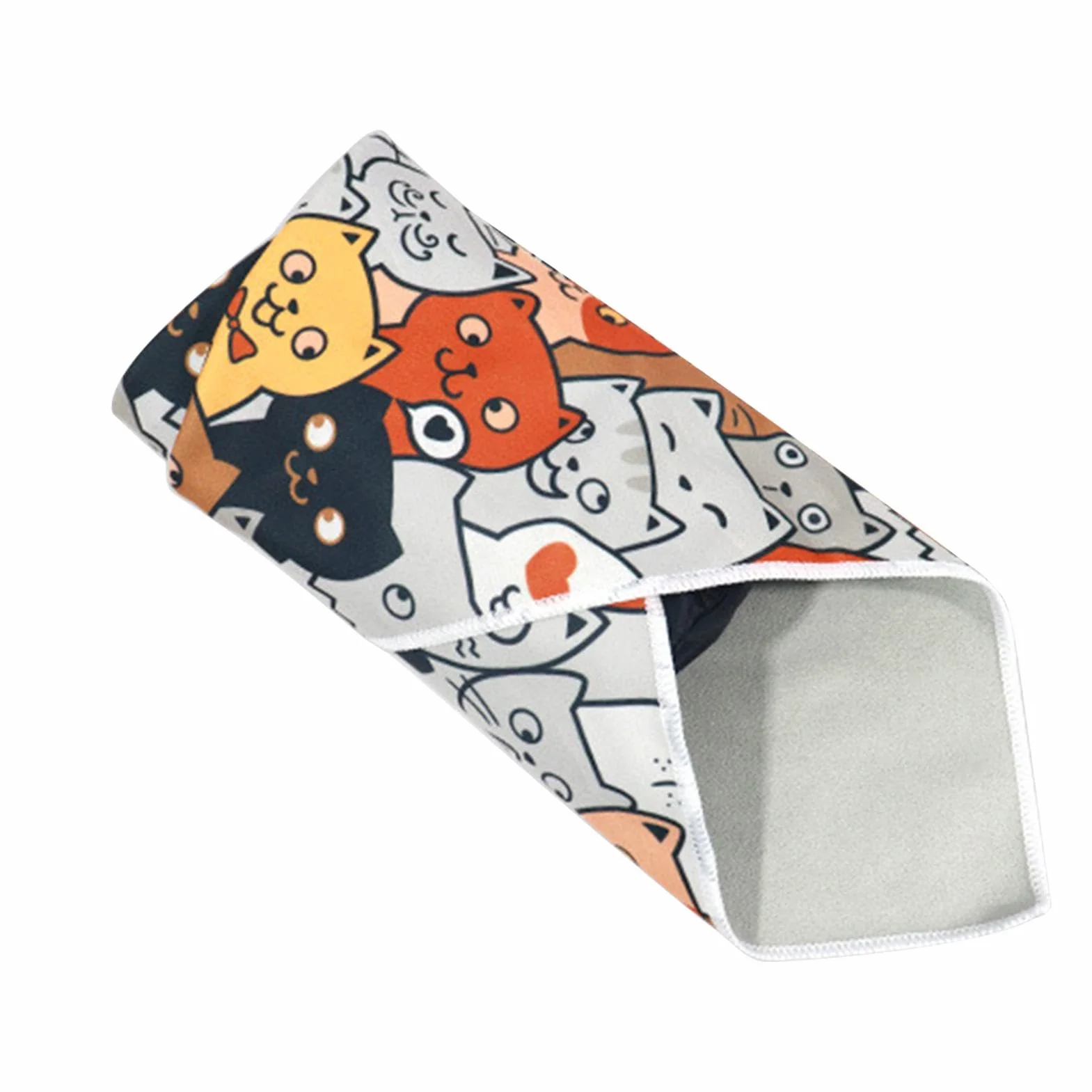 Regulowany koc dla kota burrito odporny na zarysowania samoprzylepna chusta