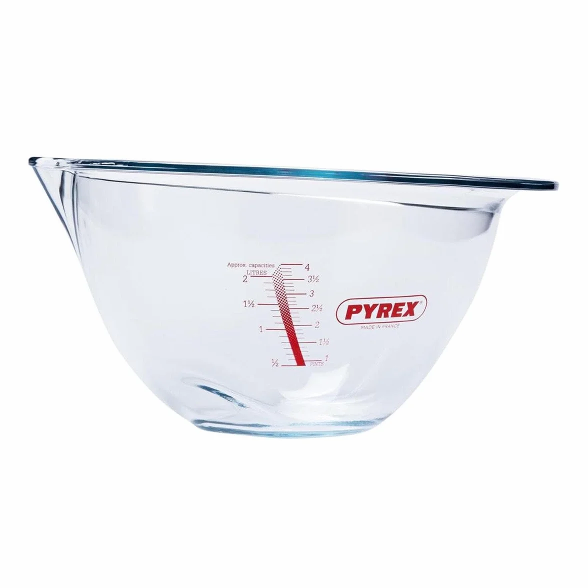 Pyrex 8021705 Jatte Expert Bowl pojemność 4L2 – 8021705, szkło, przezroczysta, 28 cm