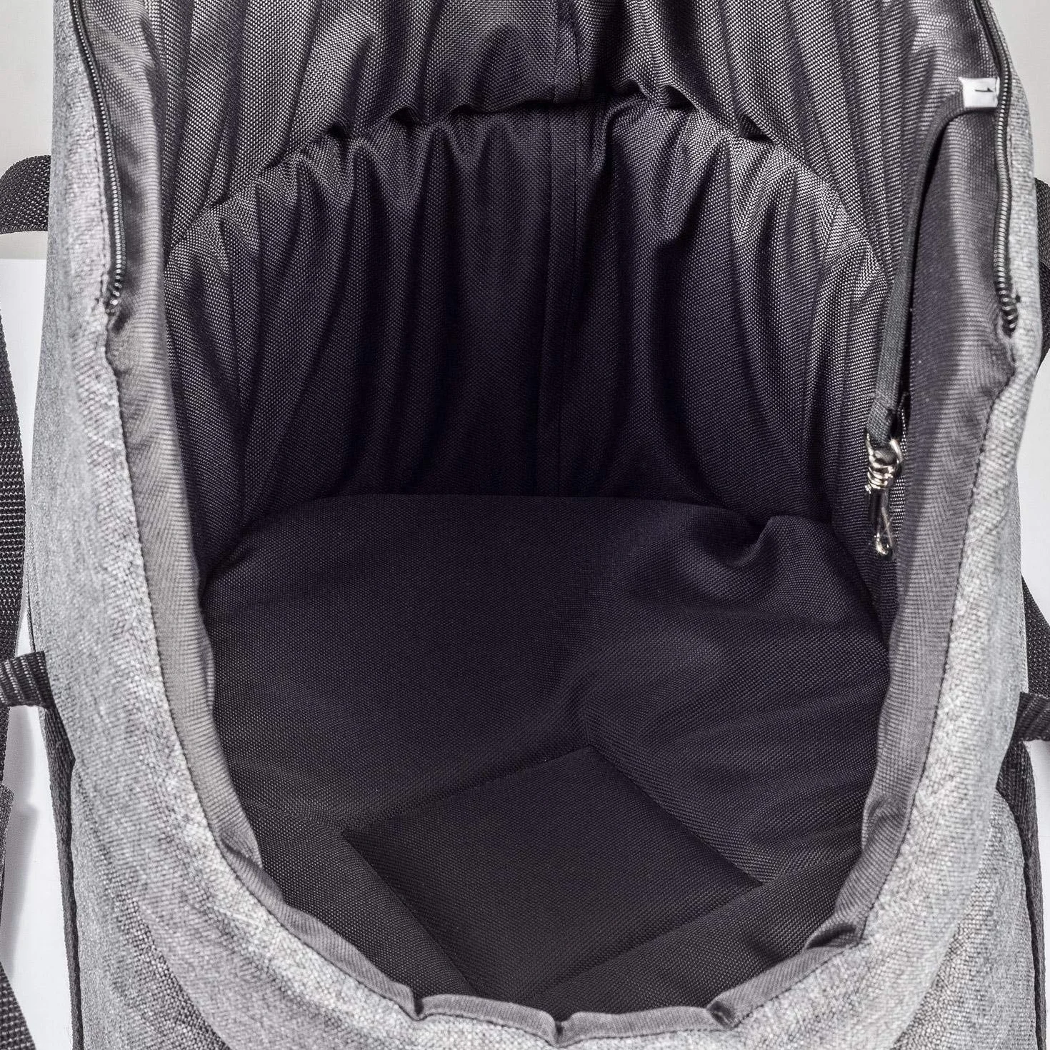 Torba dla psa - szara, rozm. M, do 10 kg - torba do przenoszenia małych i średnich psów, szczeniaków, kotów