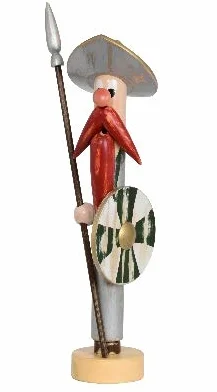 Rudolphs Schatzkiste Figurka na kadzidełko rycerz szer. x wys. x gł. 14 x 45 x 13 cm NOWA figurka dymna