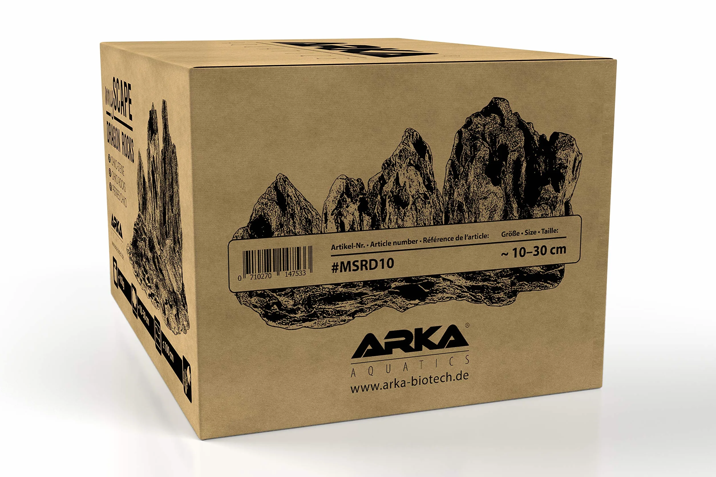 ARKA Aquatics myScape-Rocks Dragon smocze kamienie naturalny kamień do akwarium i terrarium 10 kg