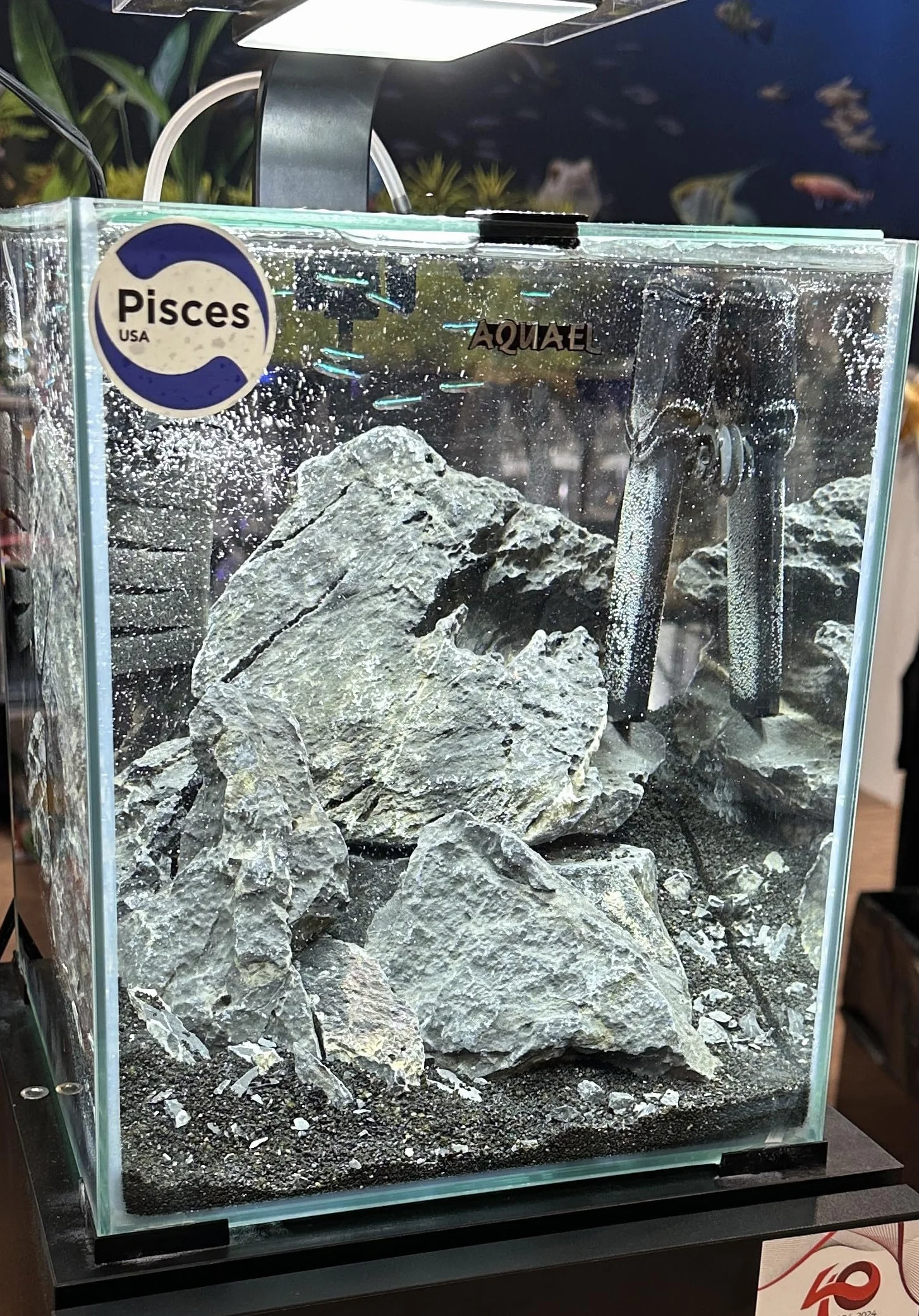 Aqua Natural Galaxy Sand Podłoże do aquascapingu, akwariów, terrariów i wiwariów, czarne, 9 kg