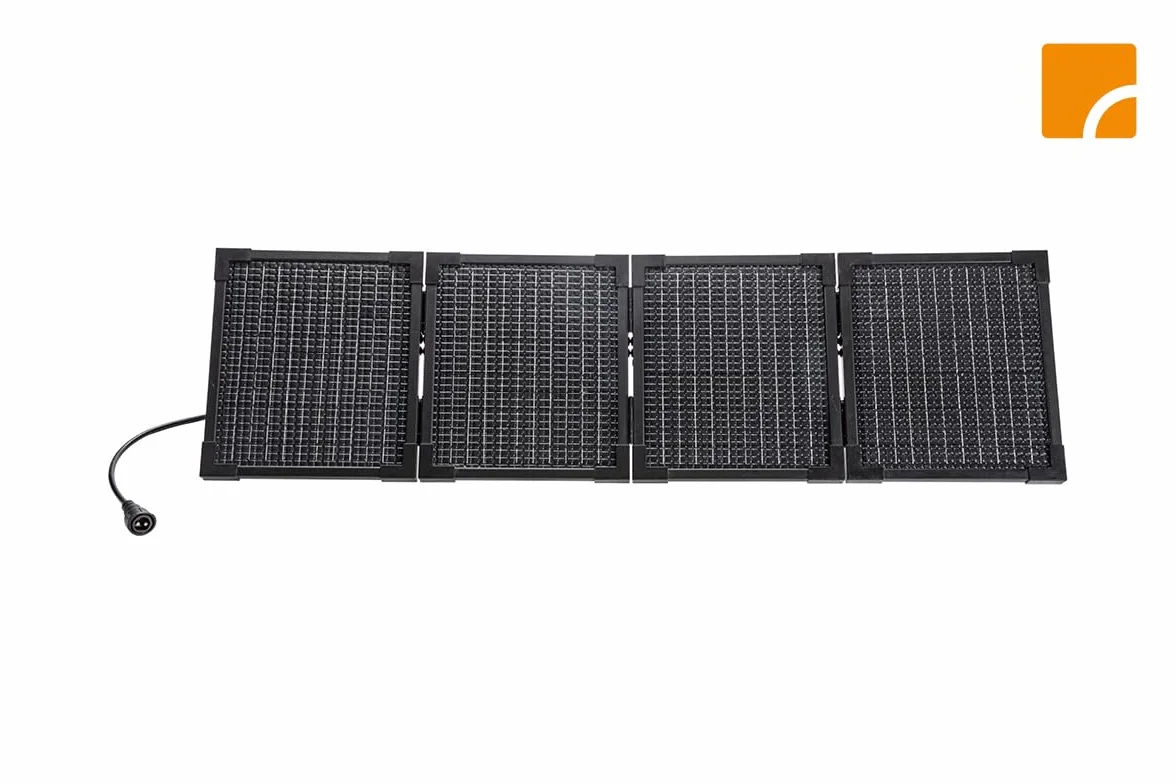 Steinbach Filtr solarny FXS38 – 040603 – wydajność pompy 4500 l/h – do basenów o pojemności do 19 000 l – z dołączonym składanym panelem PV o mocy 80 W – w zestawie z kulkami filtracyjnymi 256 g