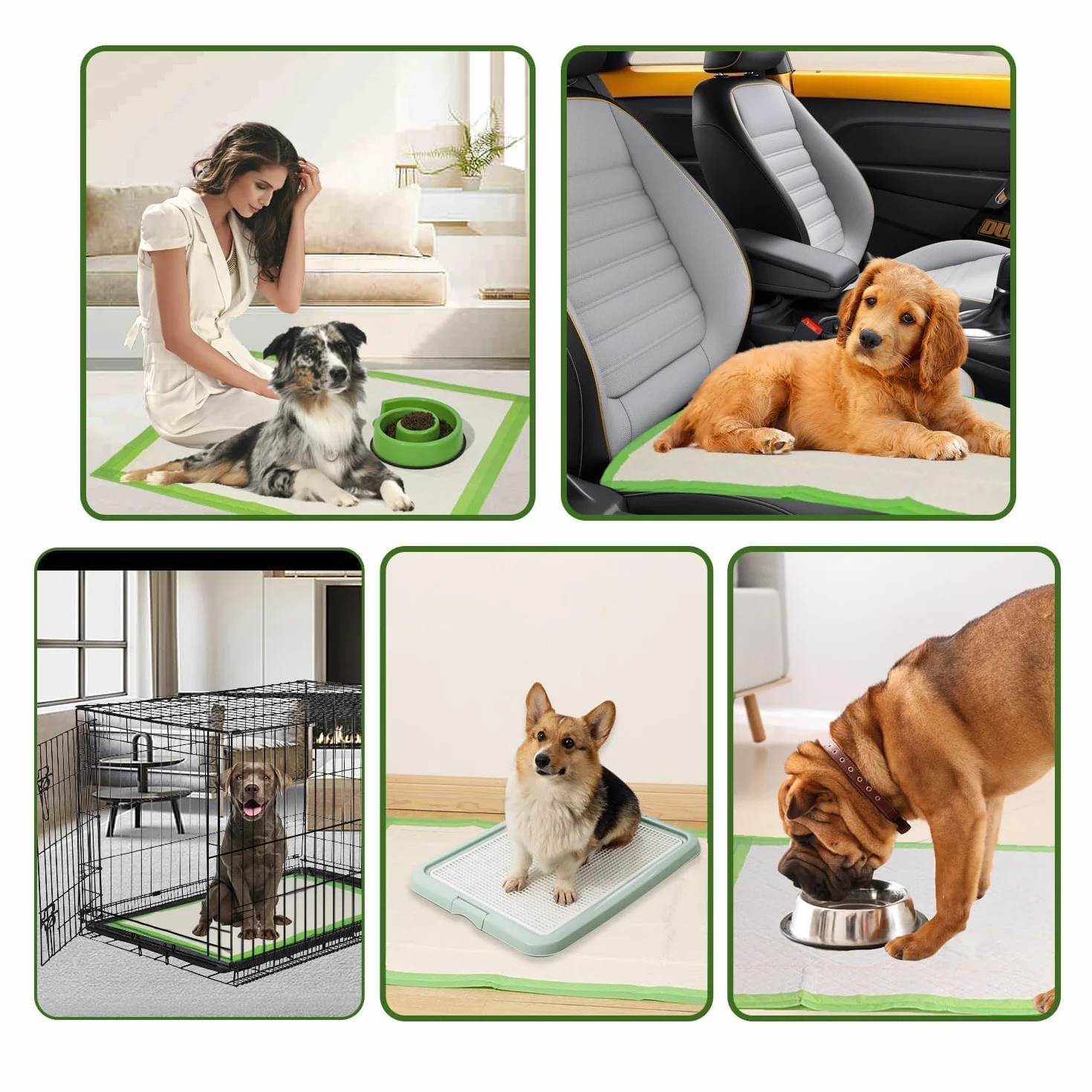 Gardner Pet Bardzo duże podkładki dla szczeniąt 70 x 85 cm, super chłonne, 6 warstw, 30 sztuk