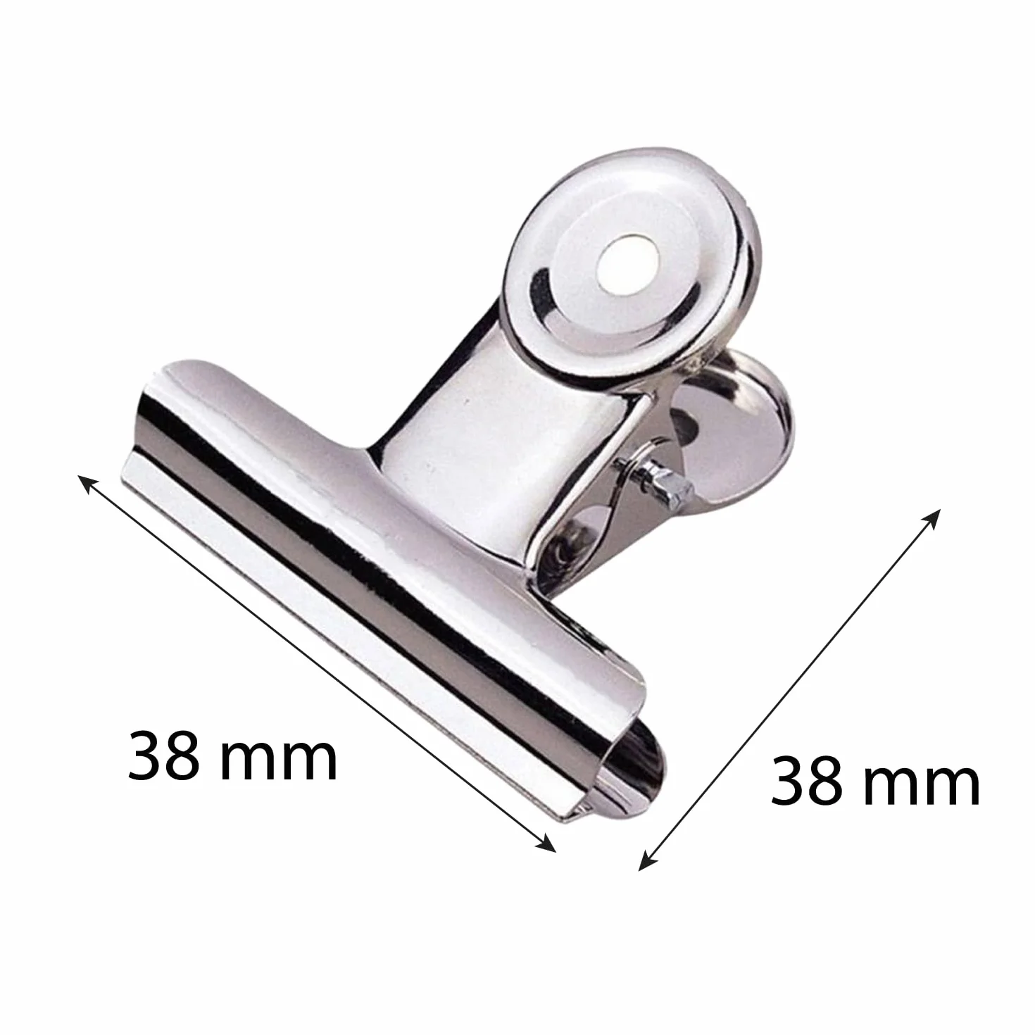 5 SZTUK Klamerki Zamknij torebki, spinacze kuchenne, klipsy ze stali nierdzewnej 38 mm utrzymują świeżość żywności do ciastek, kawy, chleba, przekąsek, frytek, jedzenia