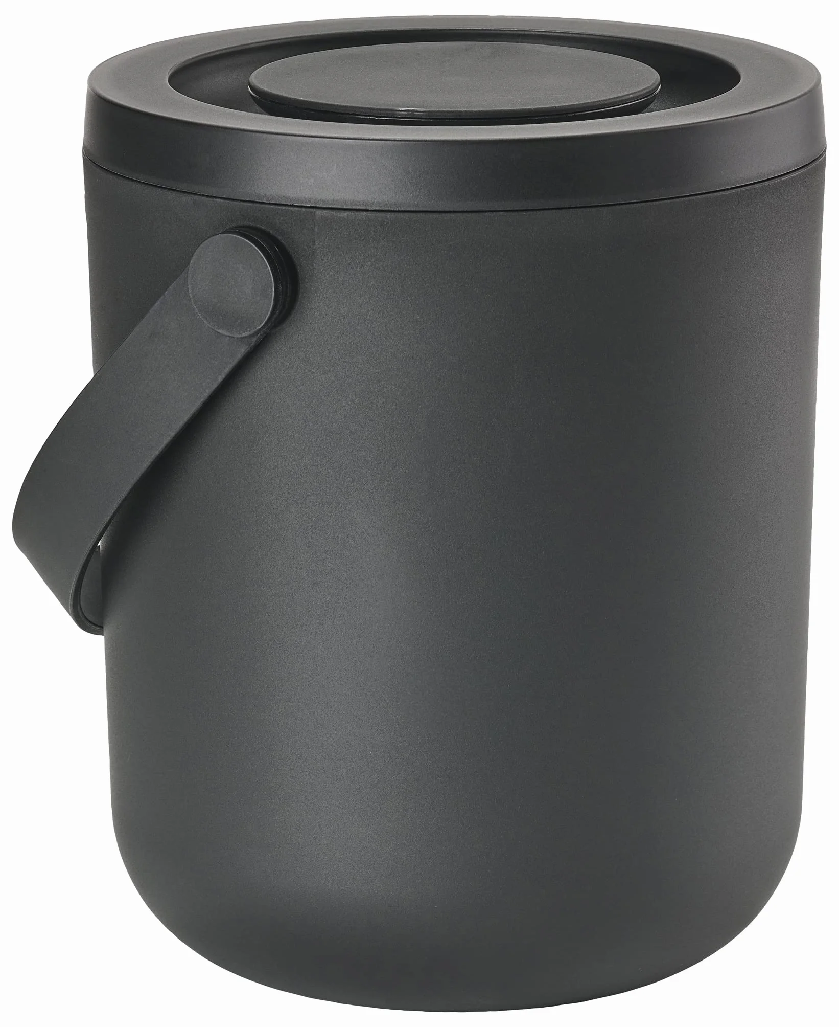 Zone Denmark Circular Bio kosz na śmieci, średnica 16 cm, wysokość 19,5 cm, 3 litry, czarny