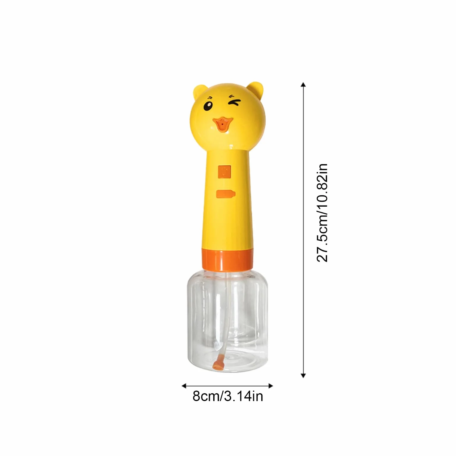 Dozownik szamponu dla psa, kształt niedźwiedzia, 350 ml, elektryczny dozownik detergentu, przenośny opryskiwacz piankowy do wanny, zlewu, czyszczenia, łazienki, kuchni, pielęgnacji, toalety, zwierząt