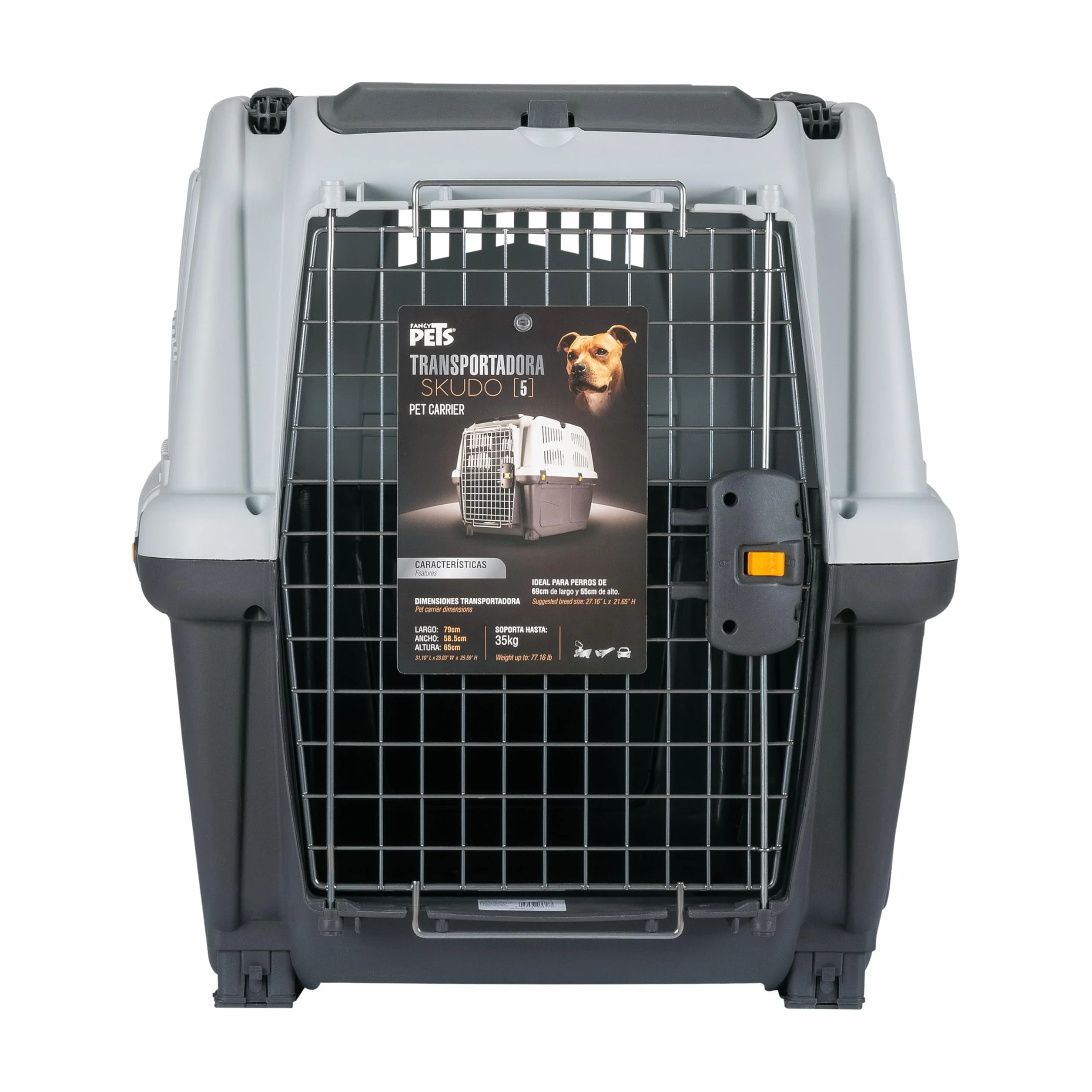 Nobby Lazybones Transporter, Szary, 79 x 58.5 x 65 cm