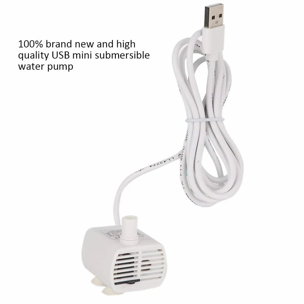 Ultra cicha pompa zanurzeniowa do stawu rybnego z przełącznikiem pływakowym USB