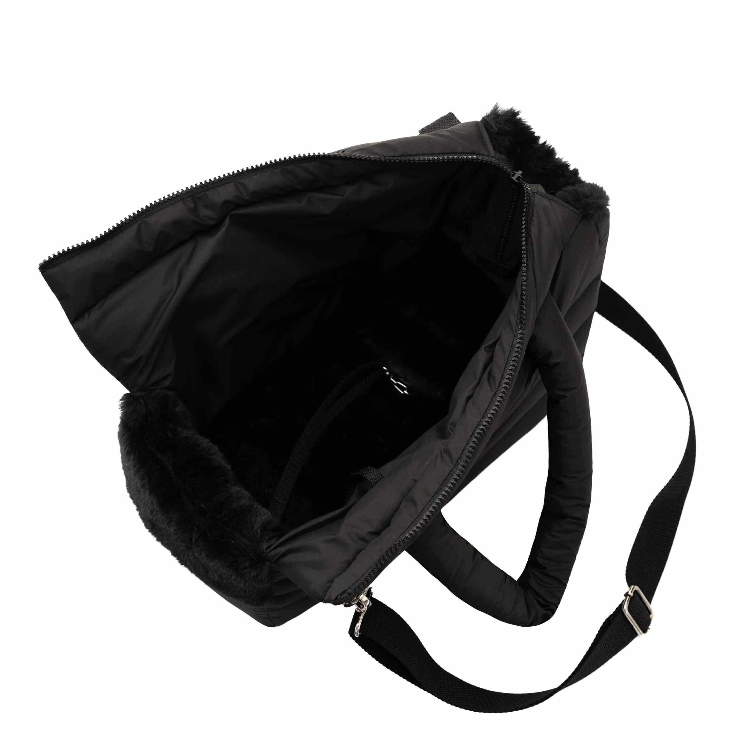 Torba transportowa dla psów i kotów na podróż, na ramię, do 5 kg, czarna