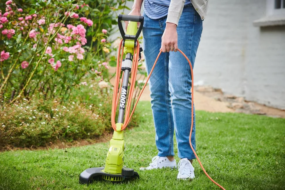 Ryobi Podkaszarka elektryczna 500 W, szerokość cięcia 27 cm, styl teleskopowy, RLM18X41H240F