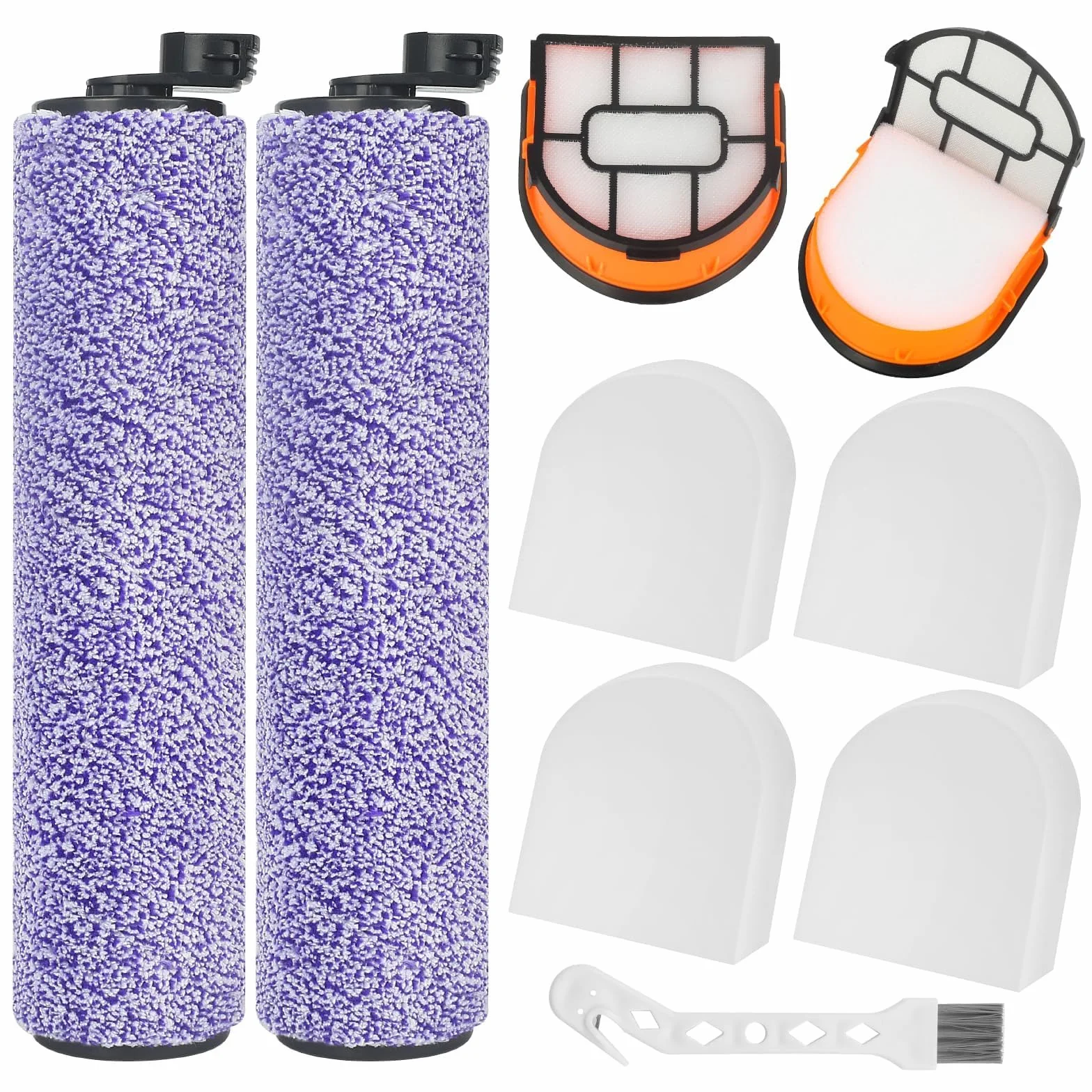2 szczotki do odkurzacza Shark HydroVac HydroVac XL 3 w 1/Cordless Pro XL WDB1F z 2 filtrami + 4 kontenerami filtrującymi + 1 różą do czyszczenia
