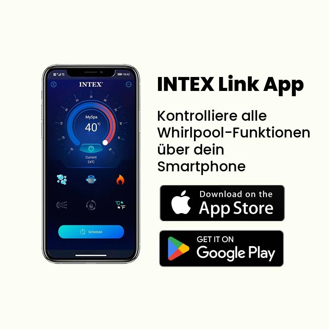 Intex Pure Spa Bubble łupka 6-osobowa 28452EX Szara łupka