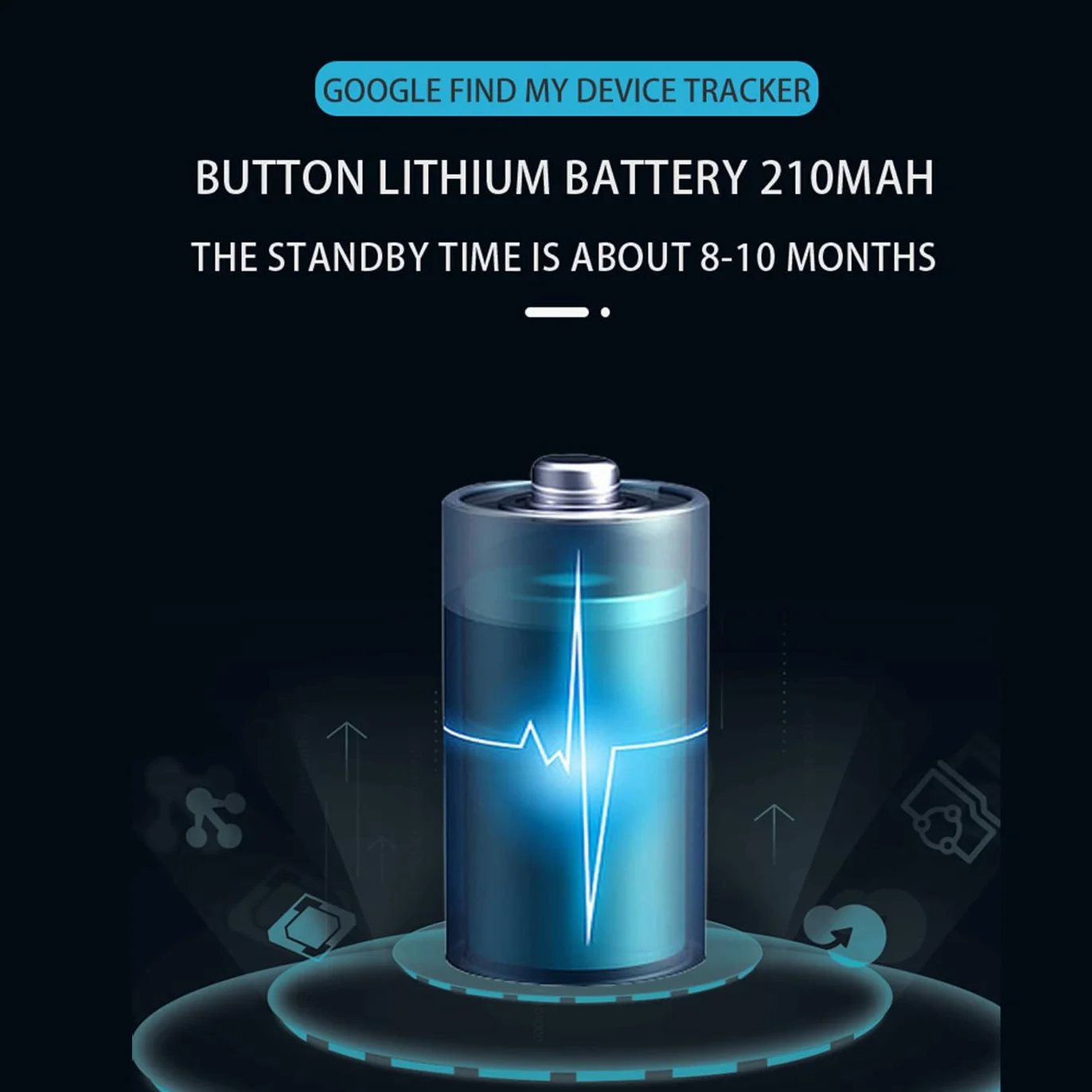 Google GPS Tracker Bluetooth dla Kota – Inteligentna etykieta śledzenia
