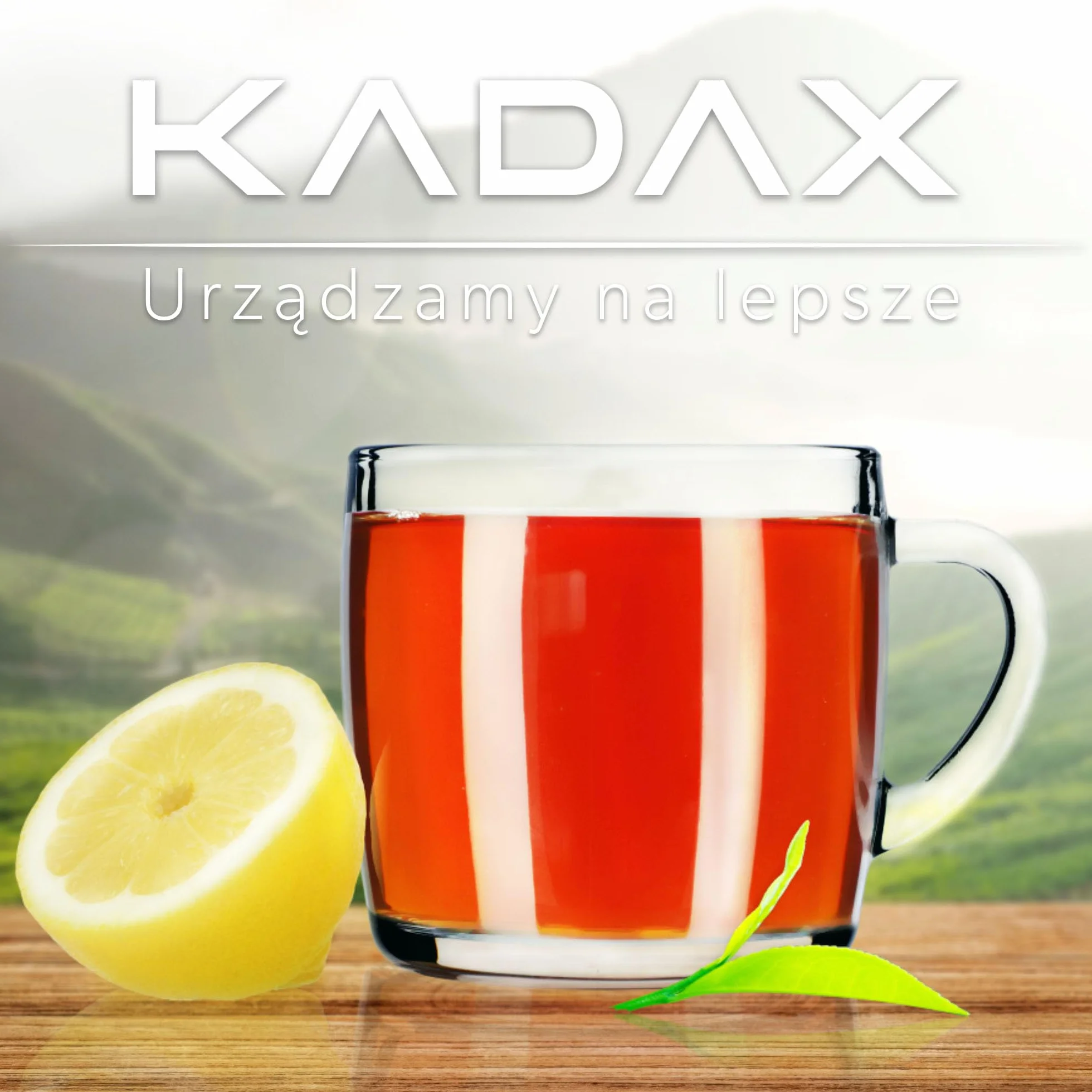 KADAX Zestaw 6 szt. Kubki szklane z uchem 310 ml do kawy i herbaty, uchwyt chroni dłonie przed gorącem, można myć w zmywarce