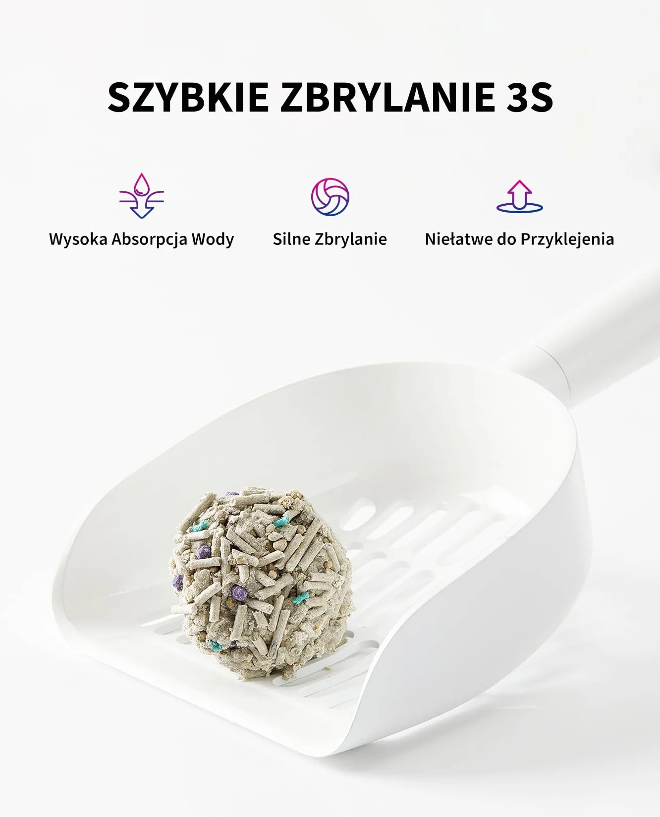 PETKIT Mieszany Żwirek dla Kotów 5 w 1, Nadaje Się do Mycia w Zmywarce, Bezzapachowy, Węgiel Aktywny, Bardzo Chłonny i Szybkoschnący Żwirek dla Kota (Kieszenie na Cztery Kieszenie)