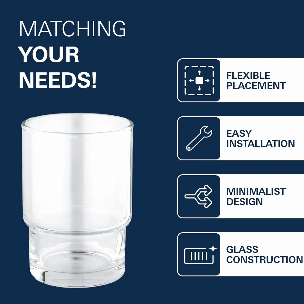 GROHE Essentials Szklanka kryształowa