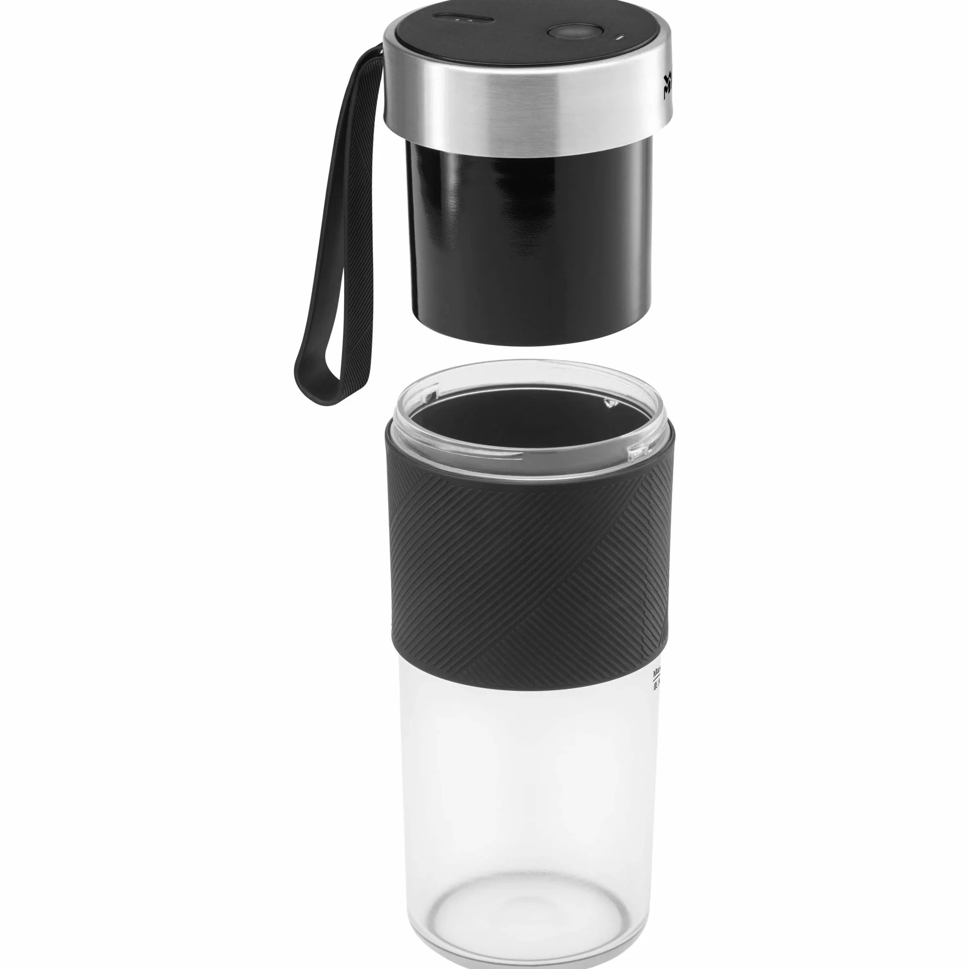 WMF Cromargan 300 ml przenośny mini mikser ładowany przez USB, urządzenie do smoothie