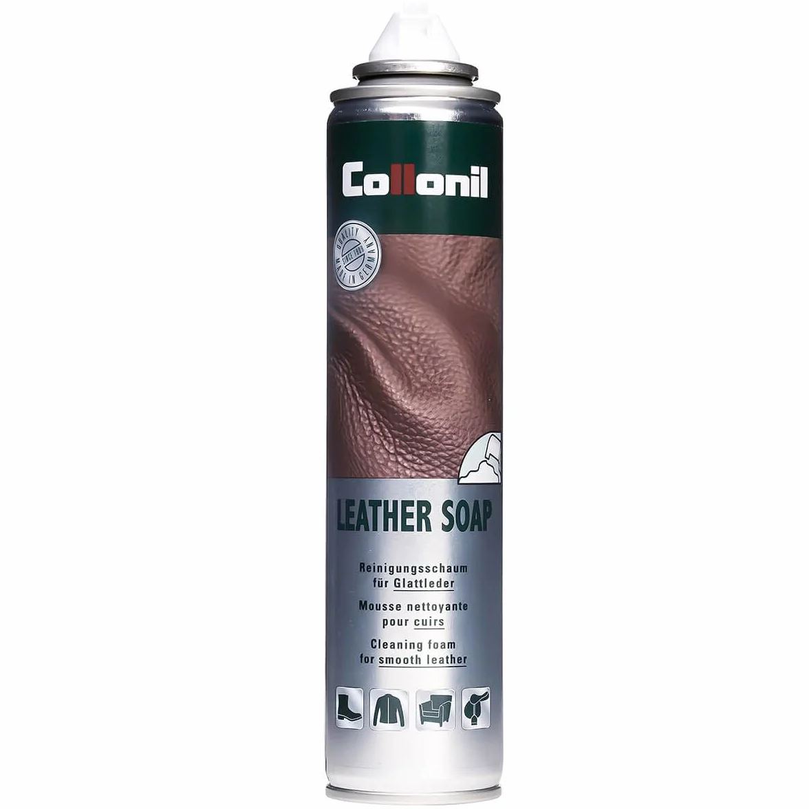 Collonil Leather Mydło piankowe do skóry, materiałów syntetycznych i gumy., 200 ml