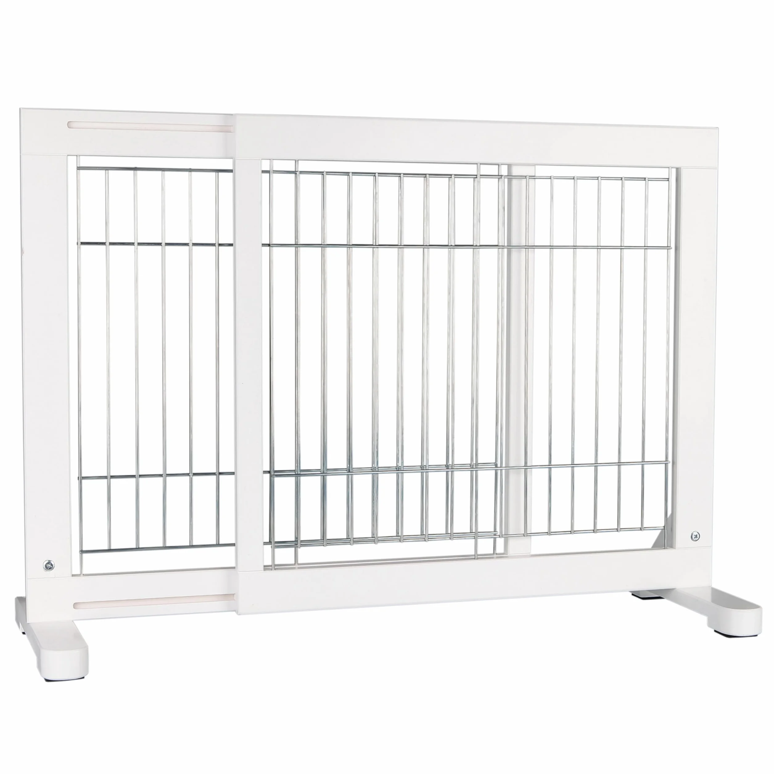 Trixie kratka oddzielająca dla psów drewno 65–108 × 61 cm biała
