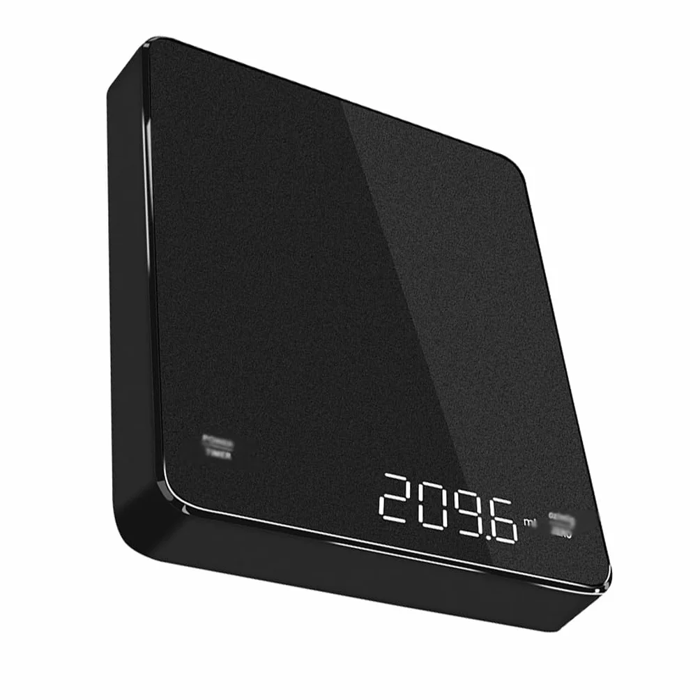 JFDBGU Coffee Scale, Charging Timer, Automatic Zeroing, Electronic Scale, Household Kitchen Scale