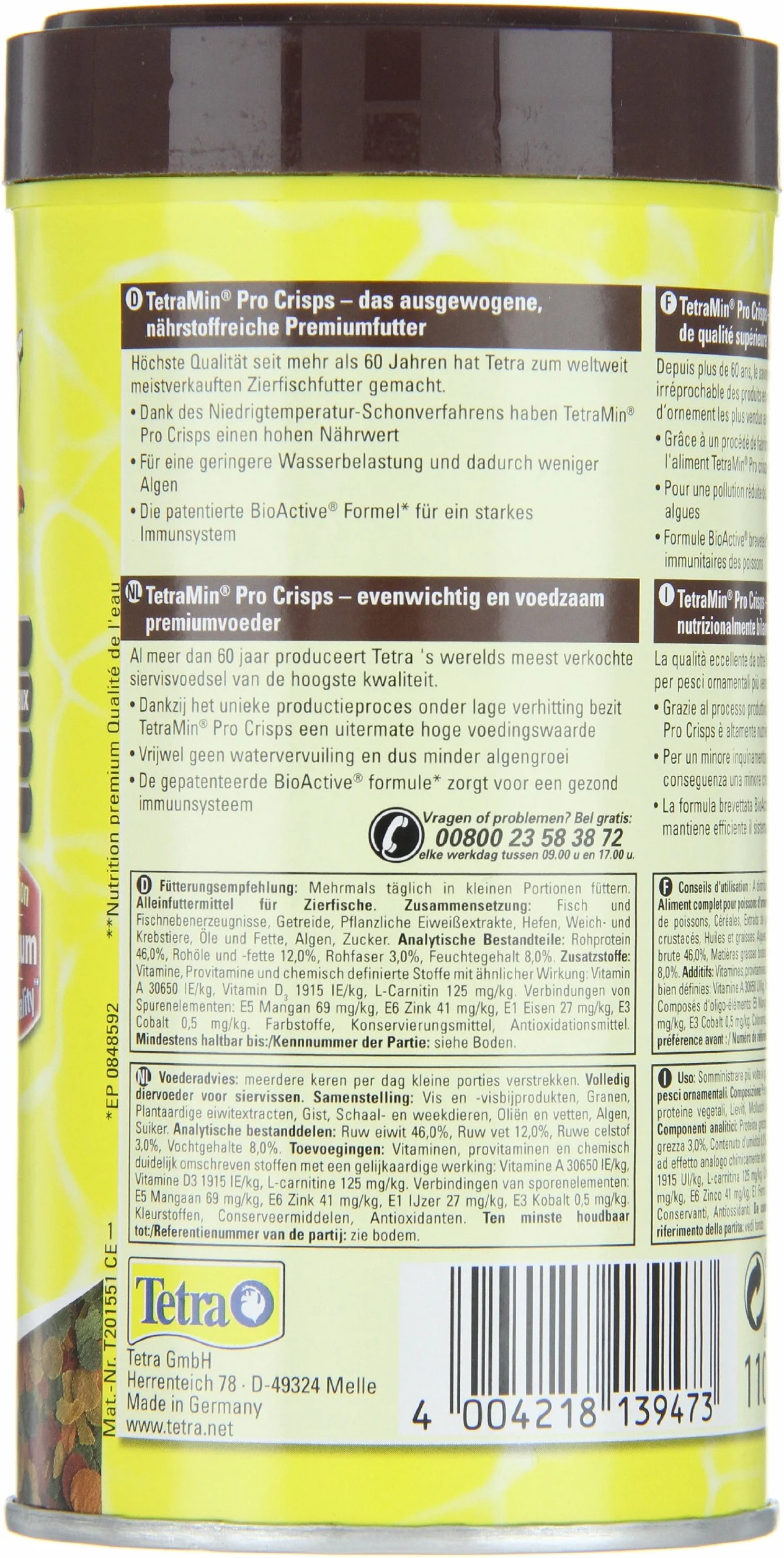 Tetra karma główna dla ryb tropikalnych 500 ml