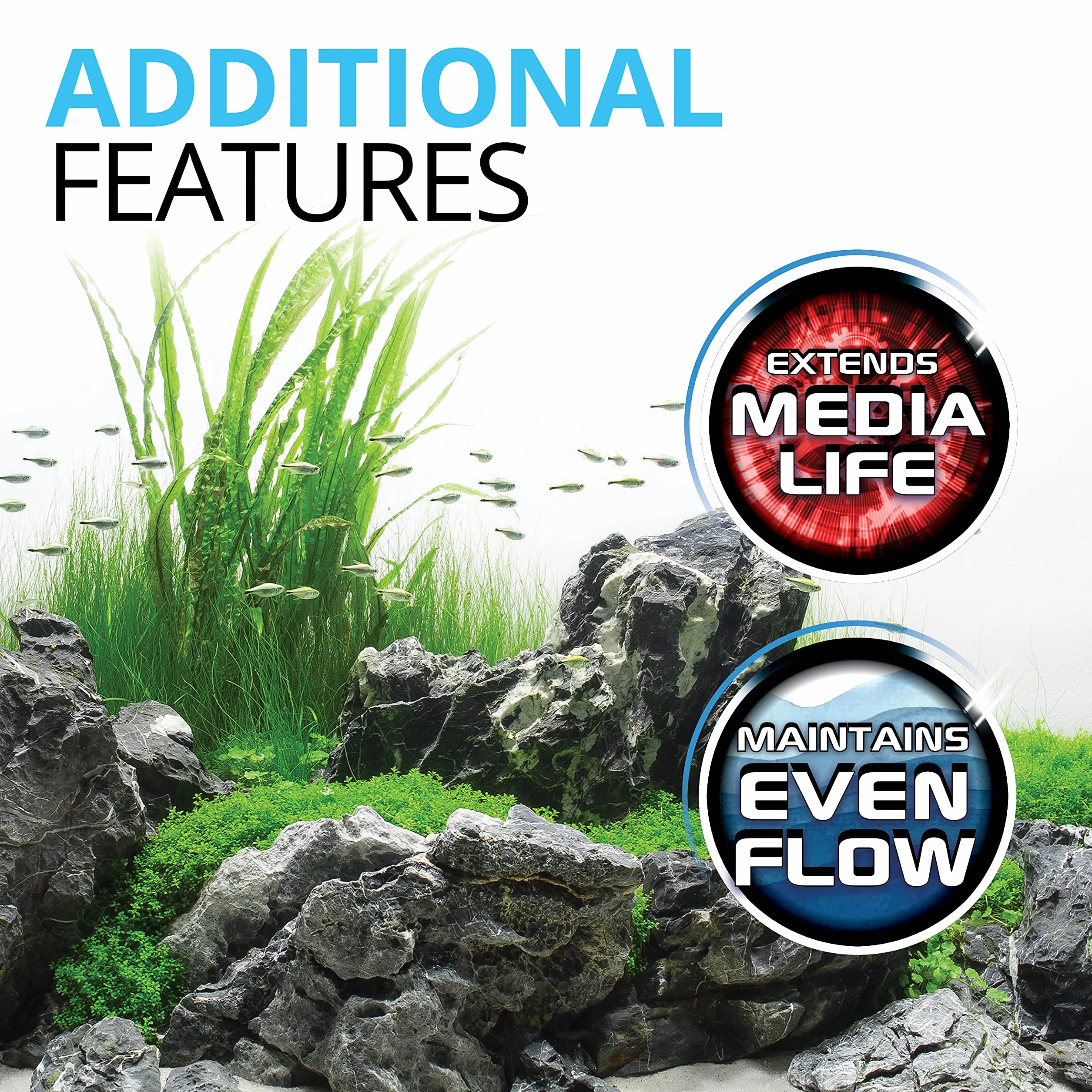 Fluval pierścienie ceramiczne materiał filtrujący wstępny 750 g do akwarium