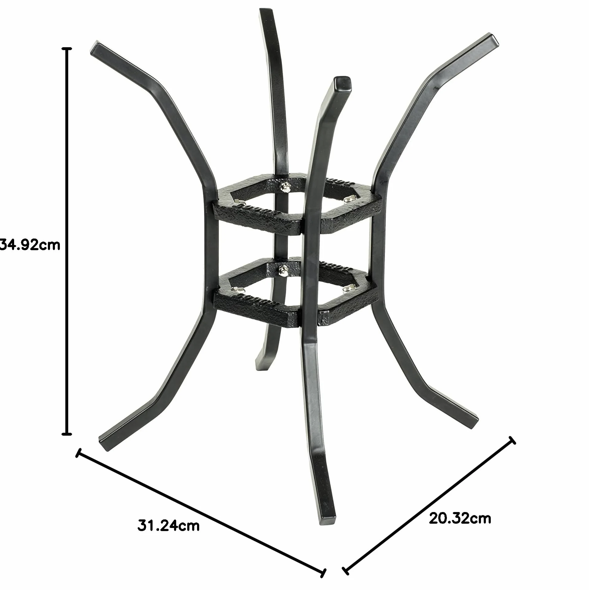 Lodge Stojak na ogień i gotowanie, czarny, 20 cm