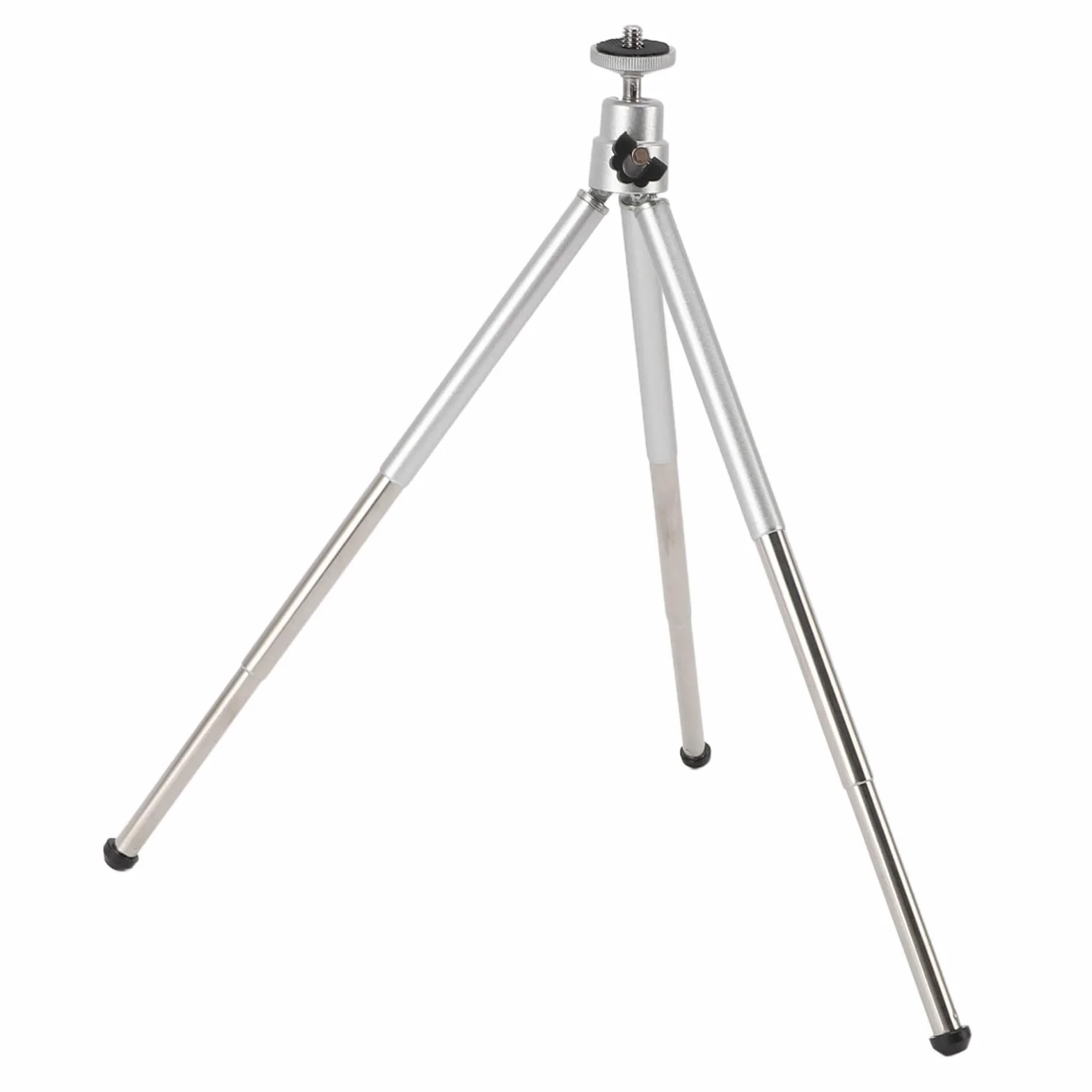 Lekkie Podparcie Wentylatorowe, Obozowanie na świeżym Powietrzu Pionowy Statyw z scutą Gwintem 6 Mm Regulowany stopień 15-30 Cm Aluminium do Biura Domowego