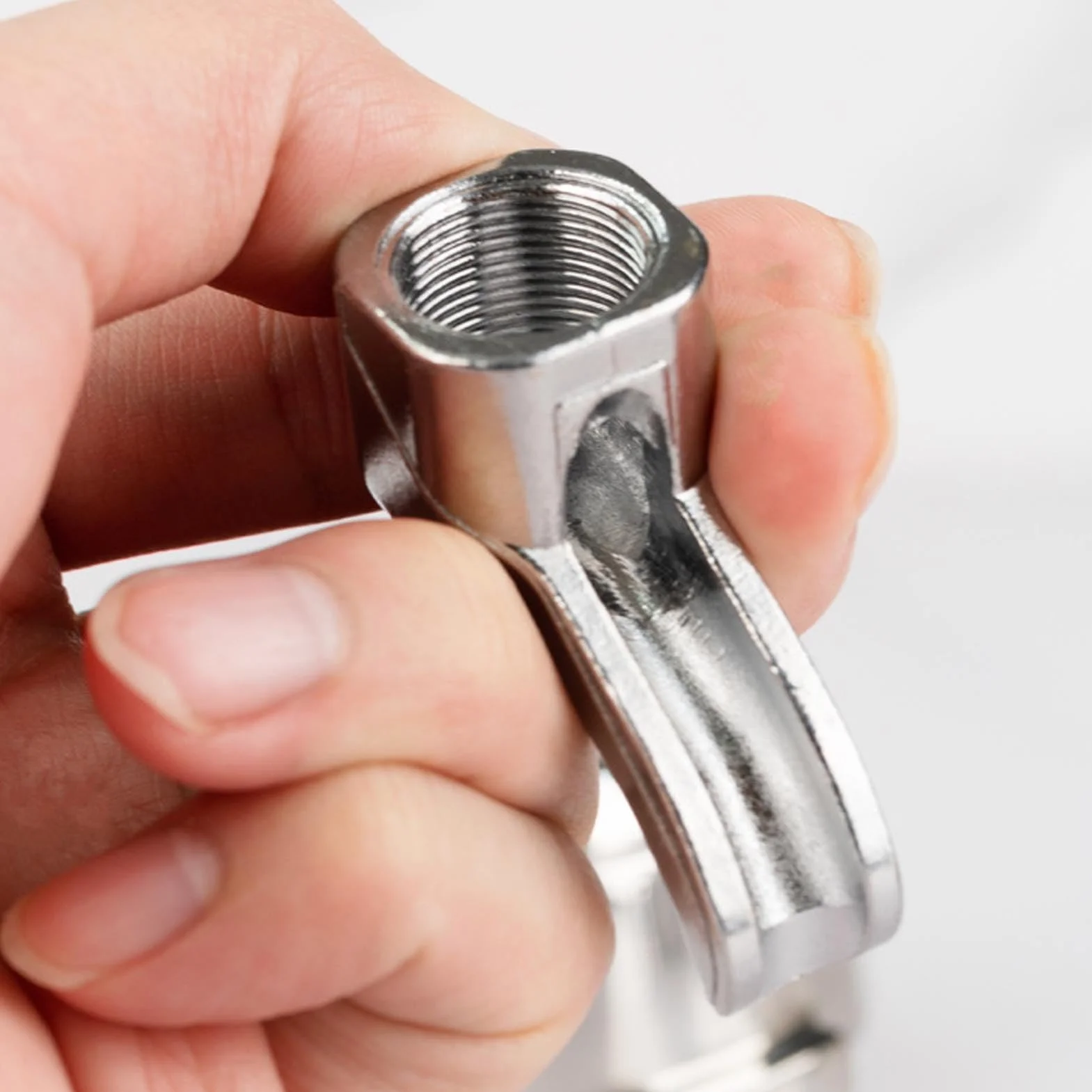 Maszyna do Kawy Portafilter Pojedyncza Wylewka, Wysoka Strój Cynku 58 Mm Wylewka z równomierną wymianą Dystrybucji Wody dla 51 Mm 54 Mm 54 Mm 58 Mm Maszyna do Kawy Portafilter