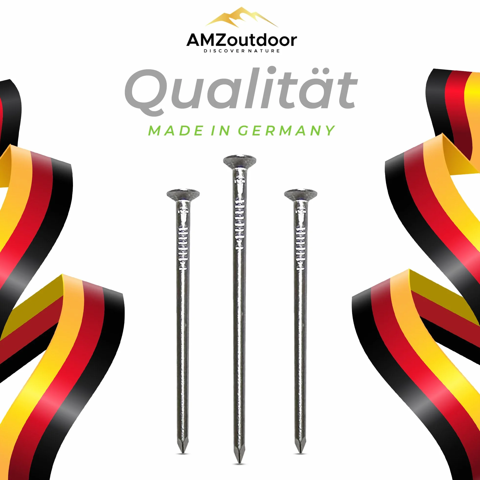 20 x prawdziwe aluminiowe gwoździe do budek lęgowych i karmników | gwoździe przyjazne dla drzewa | gwoździe aluminiowe | mocowanie do poidła dla ptaków i budek lęgowych (20,65 mm)