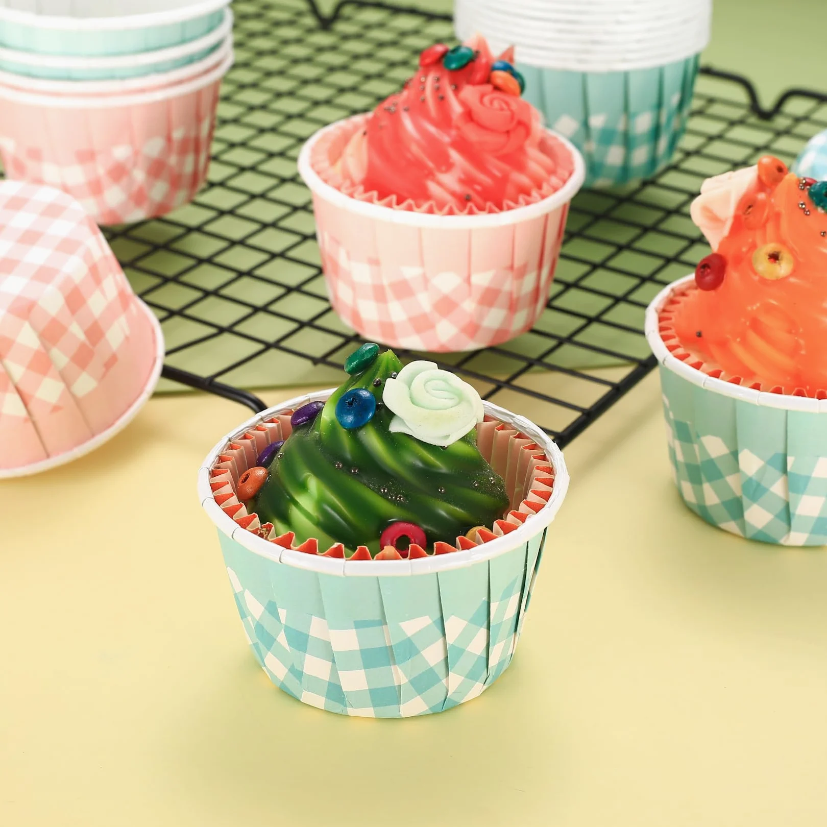Papierowe foremki do muffinek, 100 szt., mini muffinki, papierowe foremki do pieczenia, foremki do muffinek, babeczek, na wesele, Boże Narodzenie, urodziny, imprezę