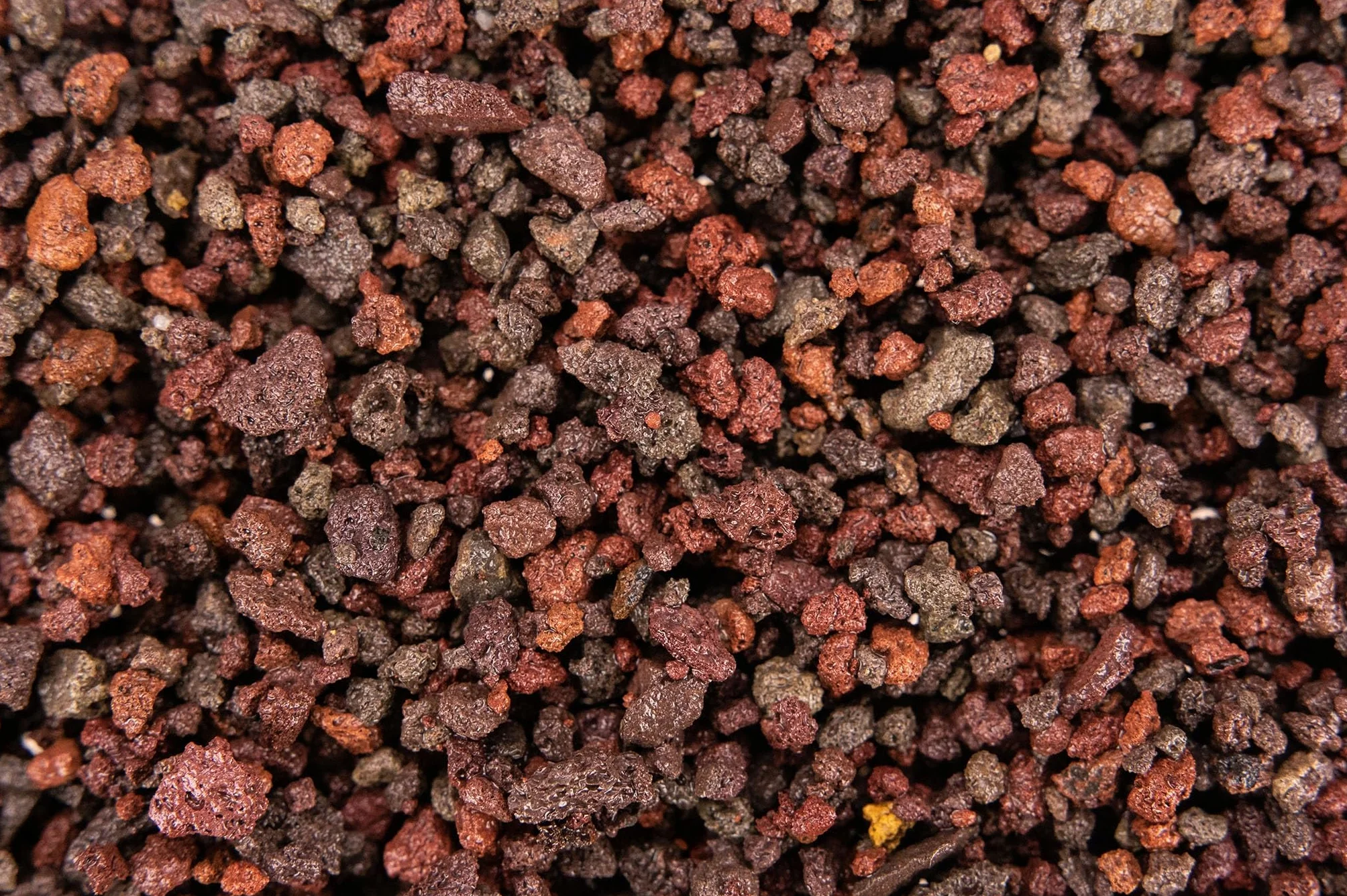 Żwirek do Akwarium Dekoracja Akwarium Żwirek Akwarium Lawa Wulkaniczna 16kg 3-5mm