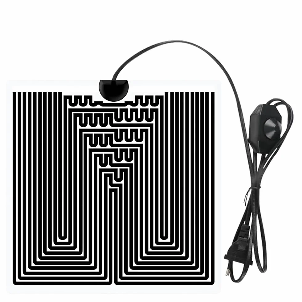 Mata grzewcza z gadami 28 W, 28 x 28 cm mata grzewcza z termostatem, maty grzewcze do węża żółwia jaszczurki