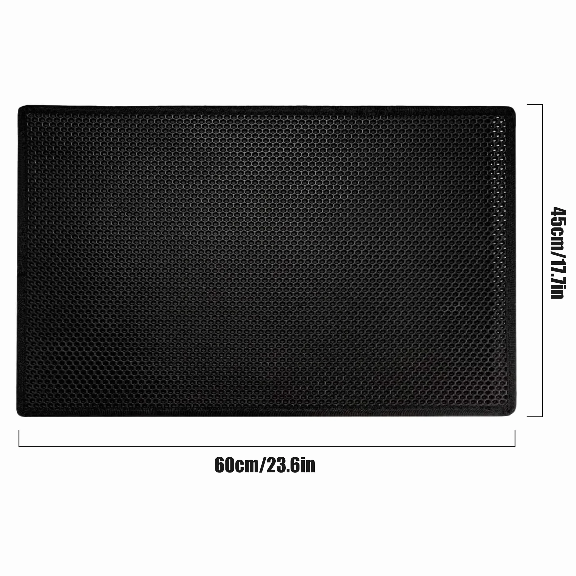 Mata pod kuwetę dla kota 60x40 cm dwuwarstwowa antypoślizgowa EVA wodoodporna