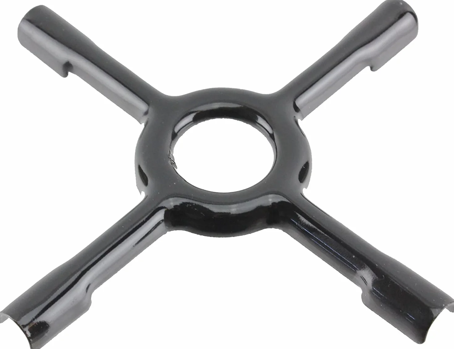 SPARES2GO Uniwersalna płyta gazowa ceramiczna patelnia podpierająca stojak Moka (mały, 130 mm)