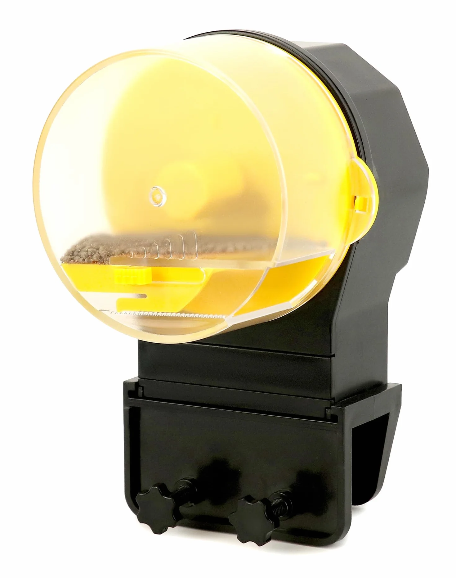 QWORK automatyczny podajnik ryb akwariowych z zegarem 12/24h 210ml