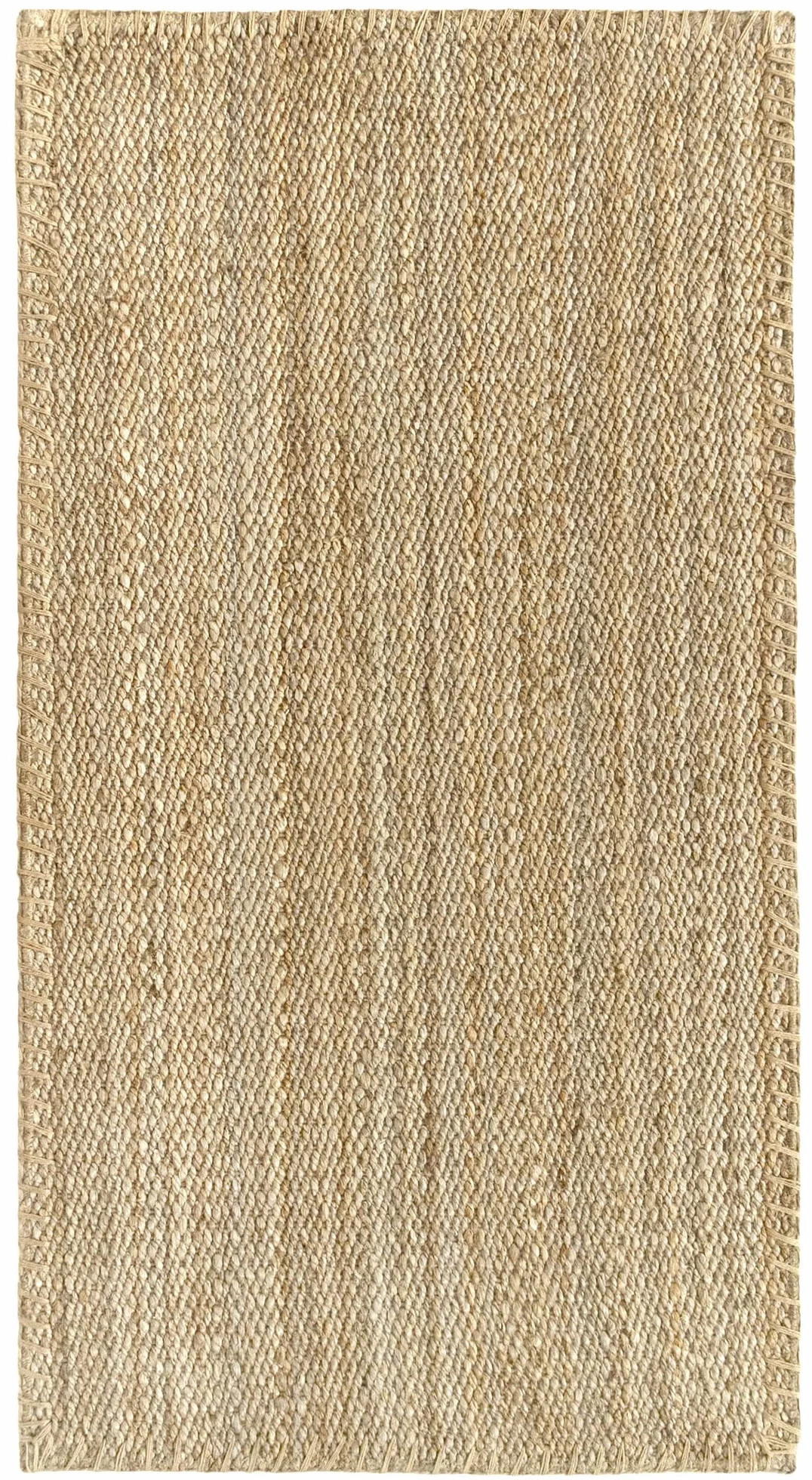 HAMID - Dywan z juty granada, naturalny kolor, dywan z juty, 100% włókna jutowego, ręcznie robiony, pleciony dywan do domu, salonu, dywan podłogowy, 150 x 80 cm