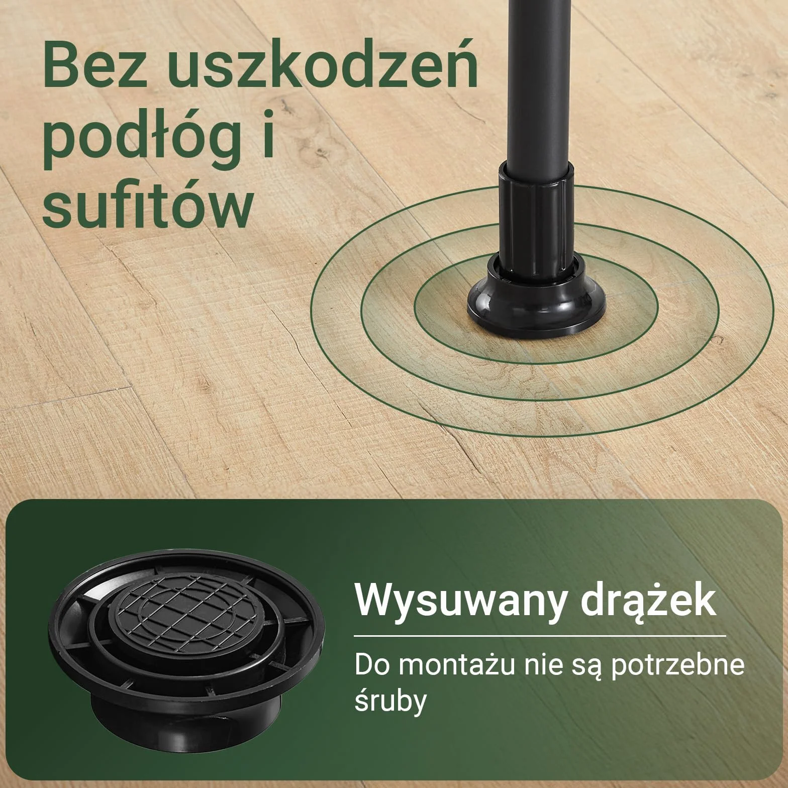 SoBuy Teleskopowy Wieszak na Ubrania, Solidny Stojak, Regulowana Otwarta Szafa z Drążkami do Sypialni i Garderoby, Czarny KLS03-II-SCH