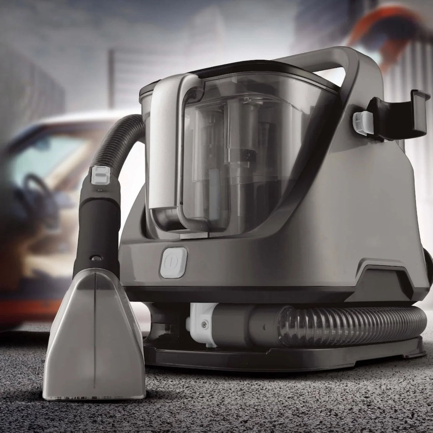 Avilia Maszyna do odkurzania dywanów - myjnia dywanowa - myjnia do wnętrza samochodu 3-metrowy kabel, zbiorniki 1,1 l i 500 ml. Zaawansowana technologia zapewniająca nieskazitelne czyszczenie.