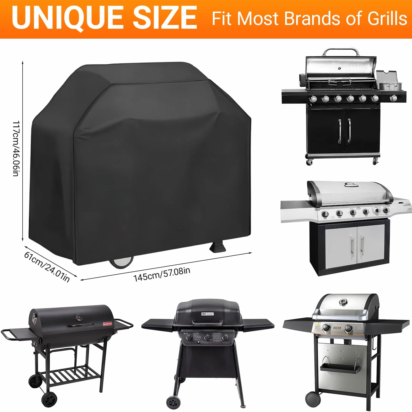 Odporna na warunki atmosferyczne pokrowiec na grill